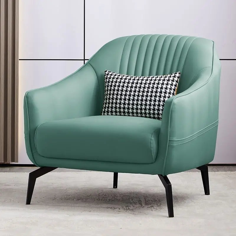 Scandinavian Fabric Lounge Chair