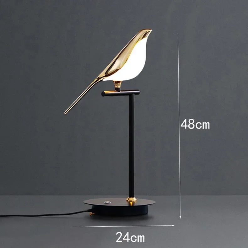 Nordic Bird LED Floor Lamp