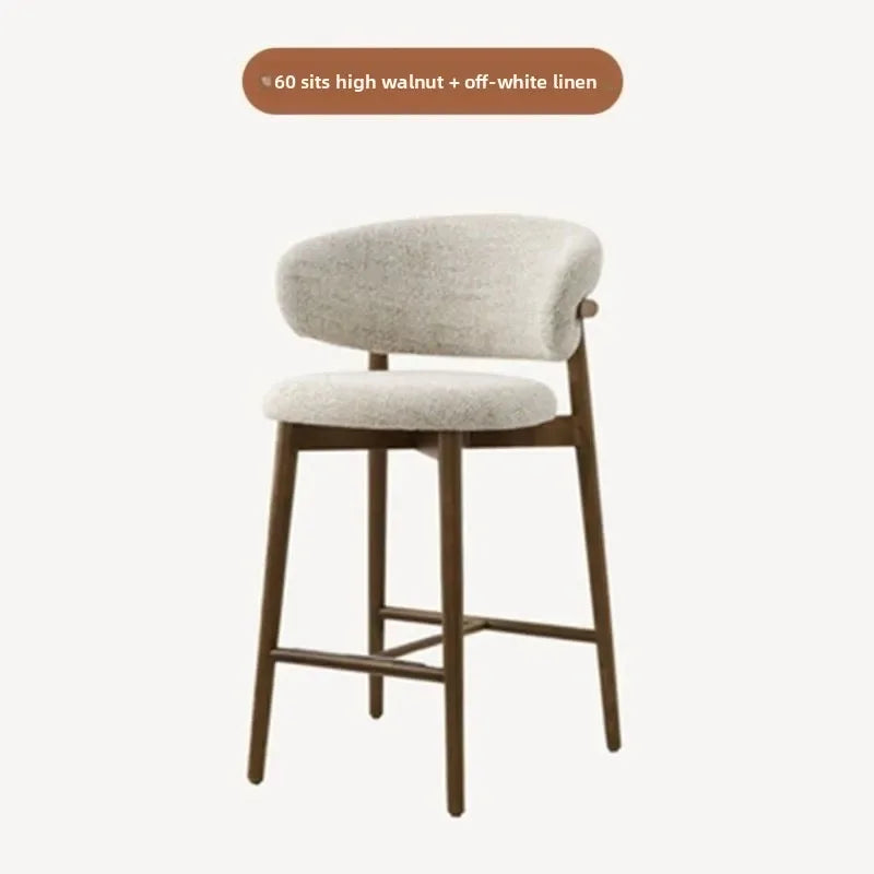 Cushioned Nordic Bar Chair