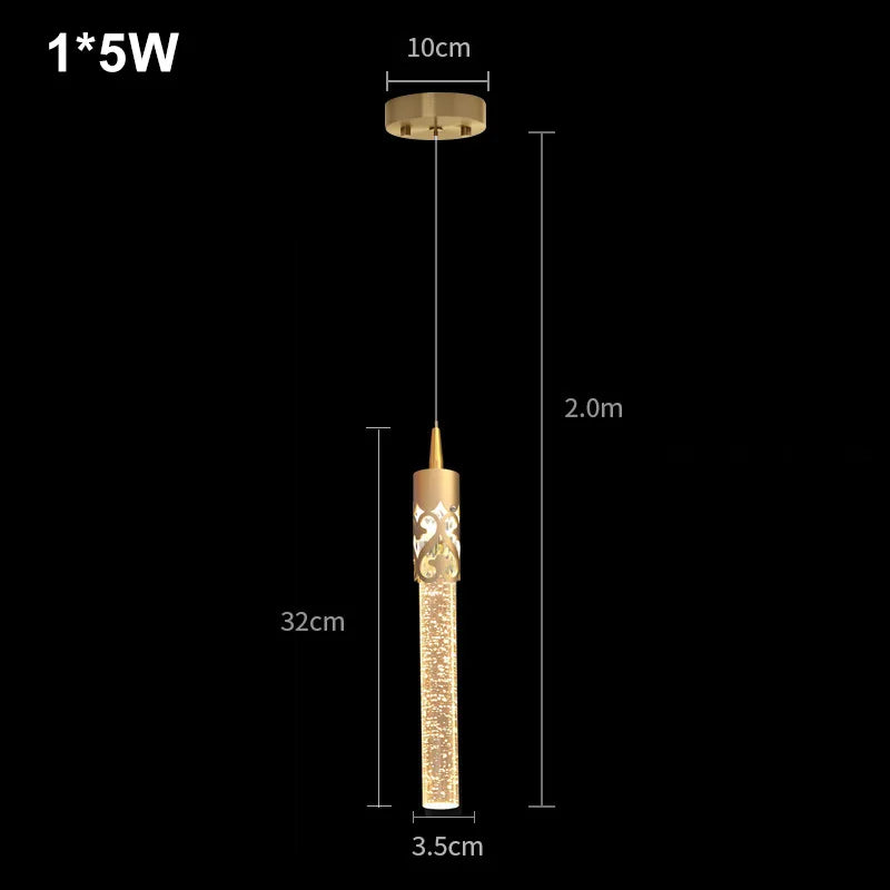 Crystal LED Pendant Chandelier