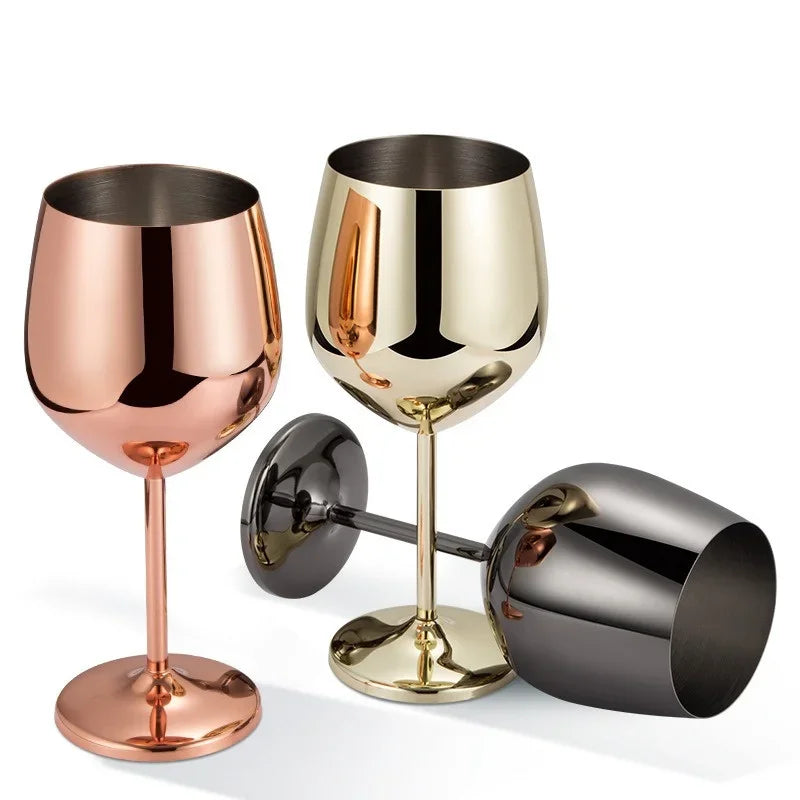Unbreakable Stainless Steel Wine Goblet