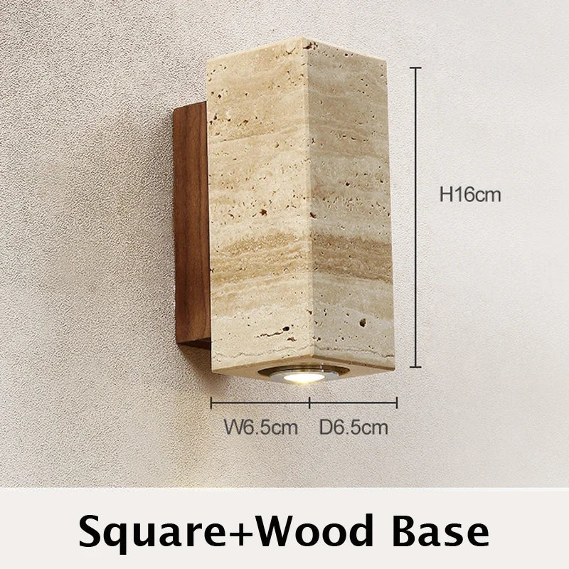 Wabi Sabi Marble Wall Lamp