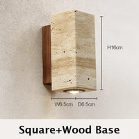 Wabi Sabi Marble Wall Lamp