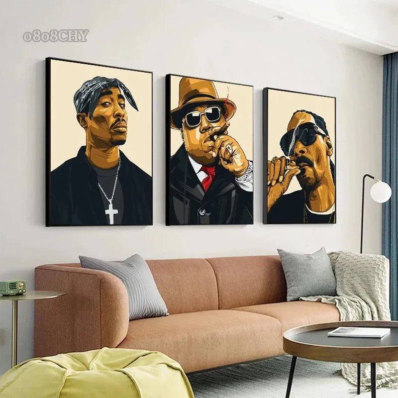 Hip Hop Legends Canvas