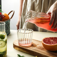 Bedside Glass Carafe Cup Set