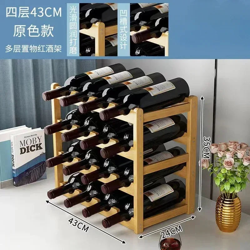 Modular Red Wine Rack