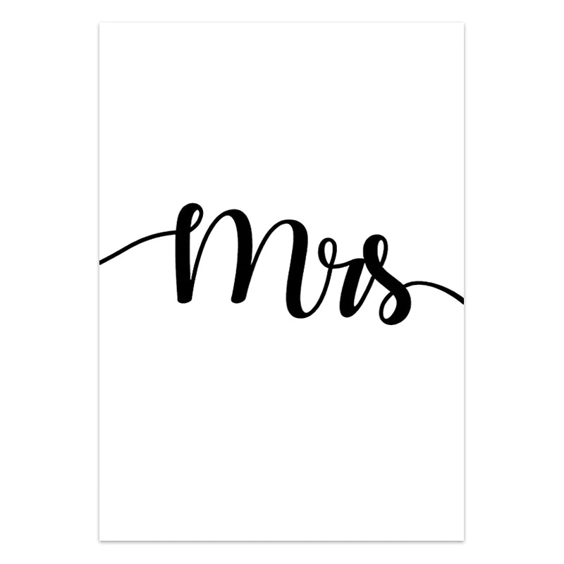 Simple Love Quote Canvas