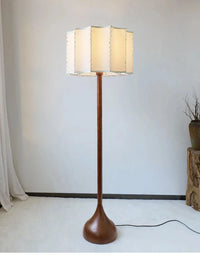 Wabi Sabi Wooden Floor Lamp