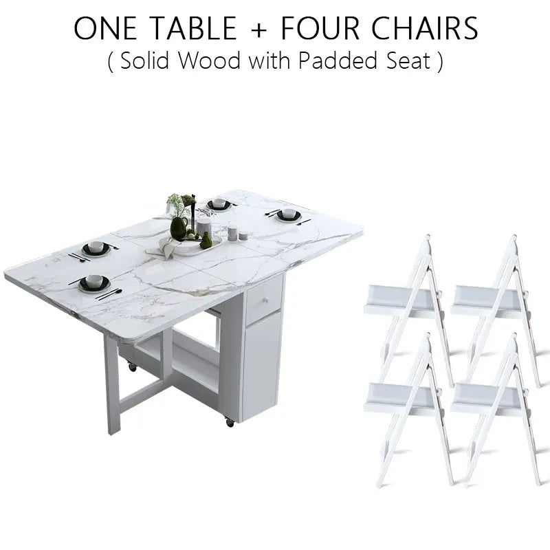 Foldable Scandinavian Dining Table