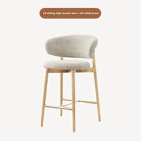 Cushioned Nordic Bar Chair