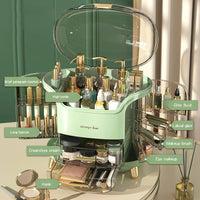 Dustproof Desktop Cosmetic Organizer