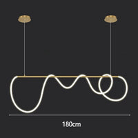 Artistic Hose Pendant Chandelier