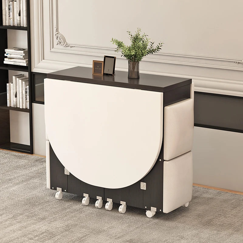 Folding Four-Chair Dining Set