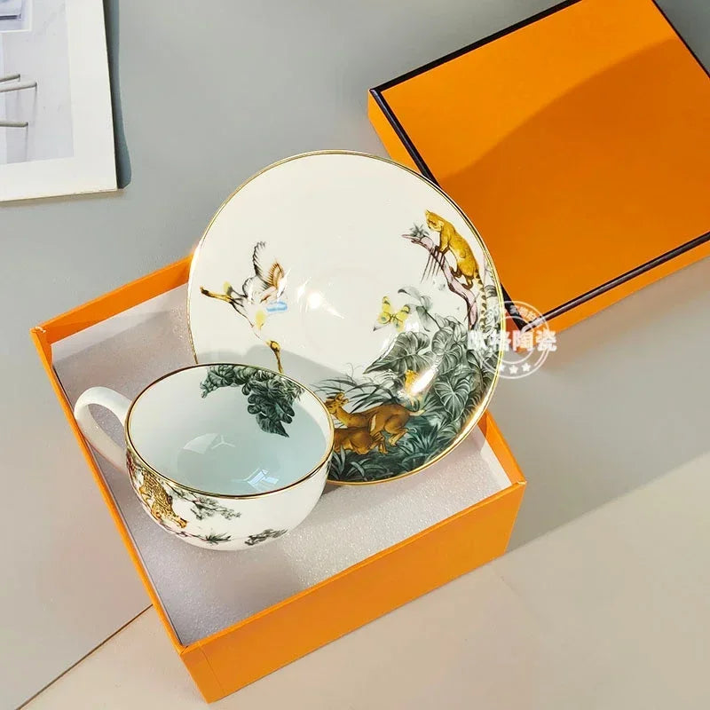 Jungle Ceramic Dinnerware Gift Set