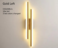 Copper Line LED Wall Lamp
