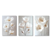 Nordic Peony Canvas Set