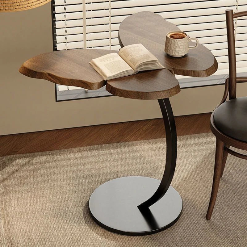 Butterfly Wooden Side Table