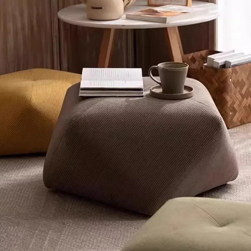 Stackable Wooden Accent Ottoman