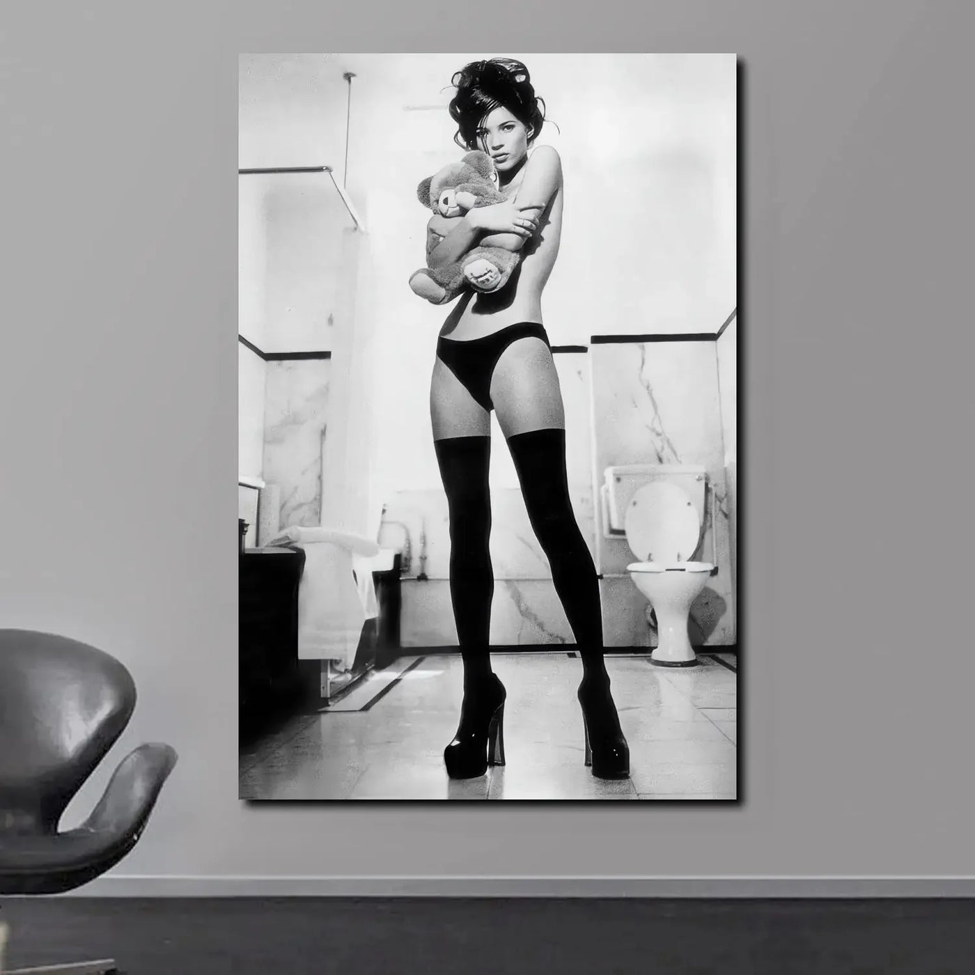 Kate Moss Canvas Poster