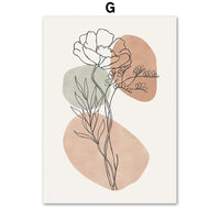 Boho Rainbow Leaf Canvas