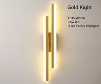 Copper Line LED Wall Lamp