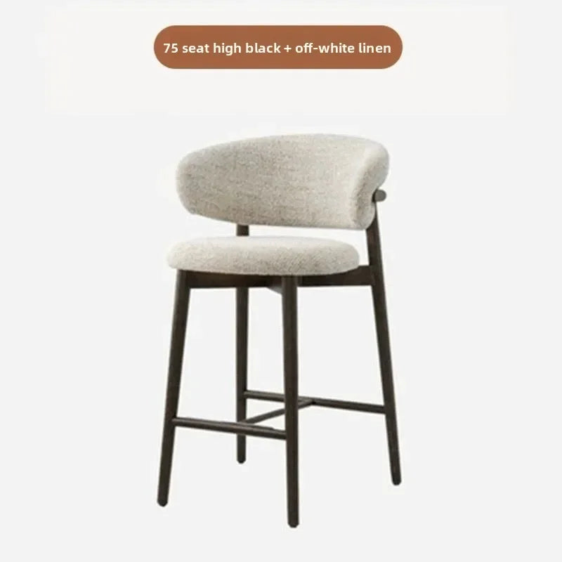 Cushioned Nordic Bar Chair