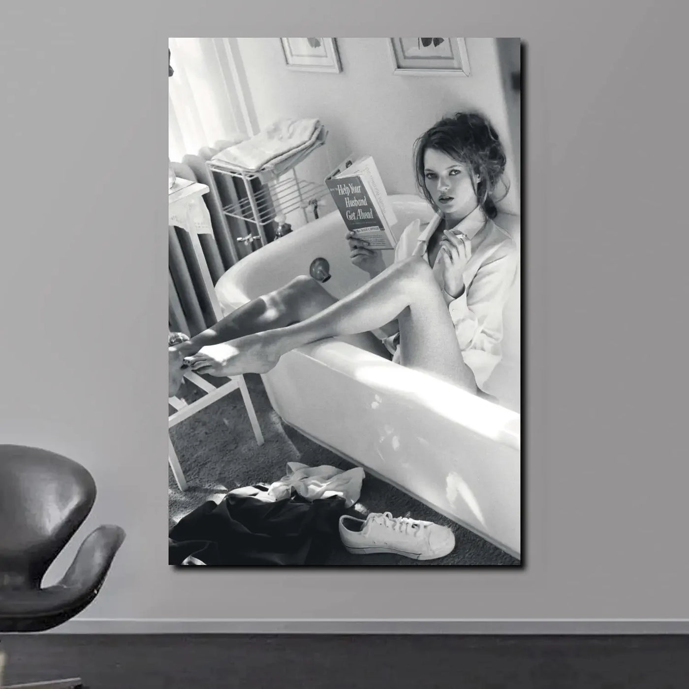 Kate Moss Canvas Poster
