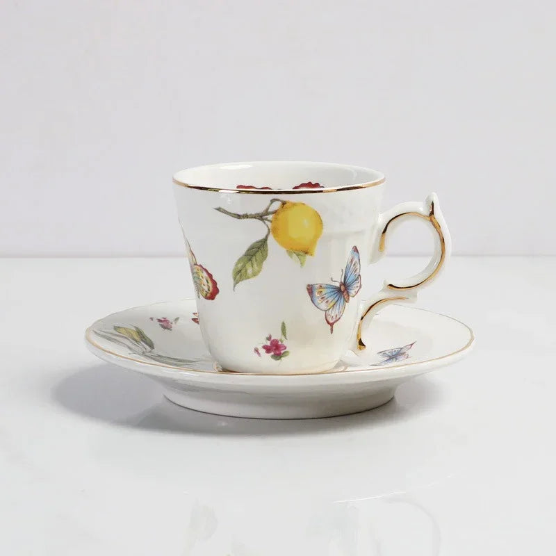 Lemon Pattern Ceramic Tableware Set