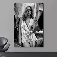 Kate Moss Canvas Poster