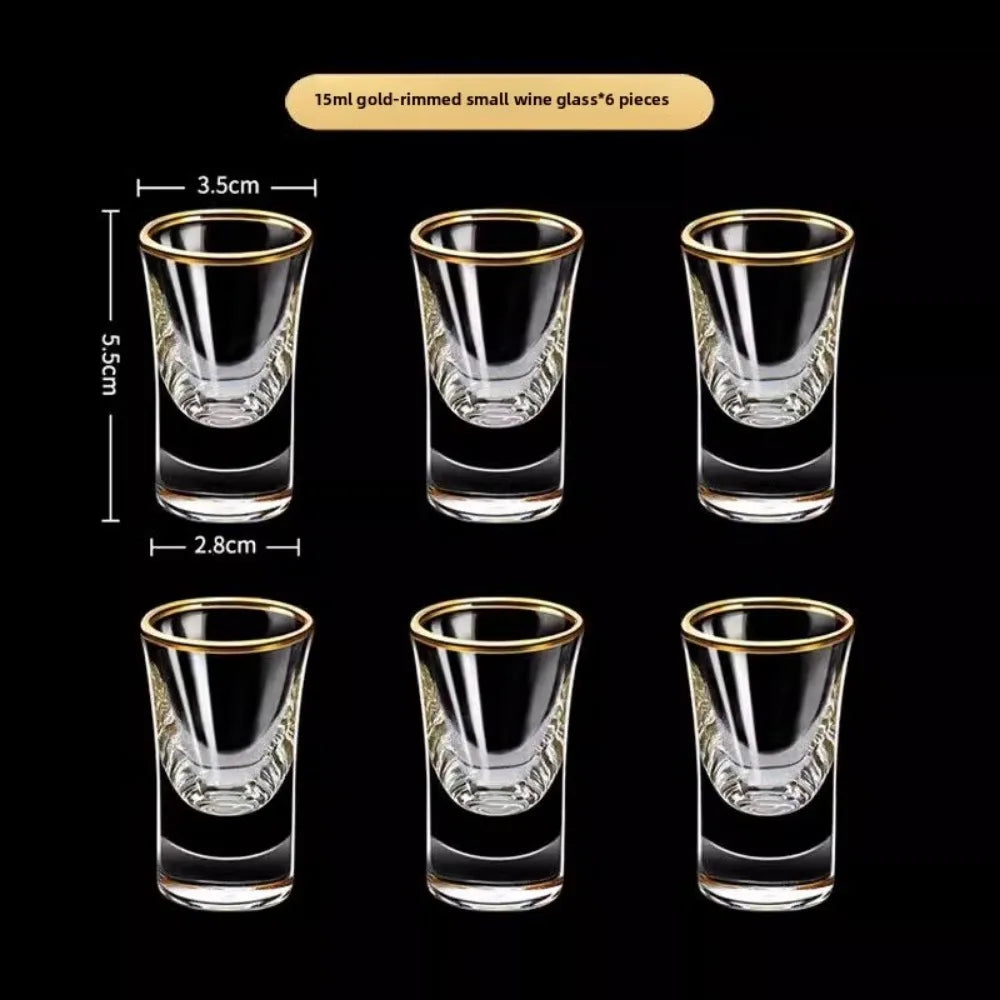 Gold Foil Mini Shot Set