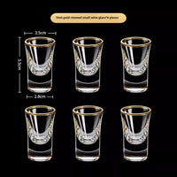 Gold Foil Mini Shot Set