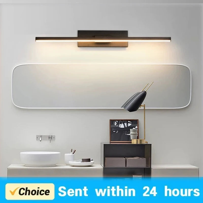 Rotatable Mirror LED Wall Light