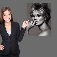 Kate Moss Canvas Poster