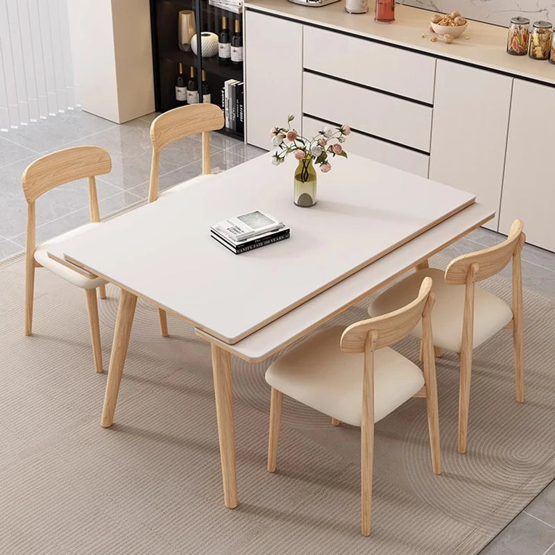 Modern Extendable Square Dining Table