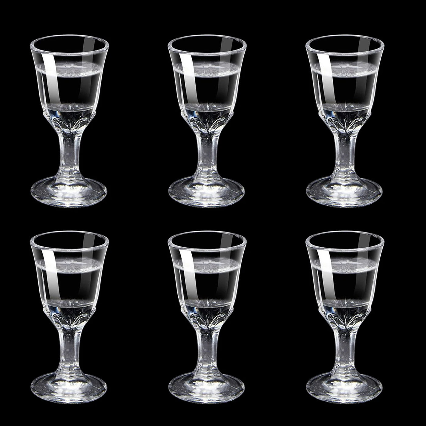 Mini Stemmed Shot Glass Set