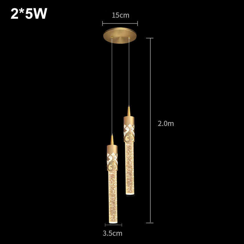 Crystal LED Pendant Chandelier