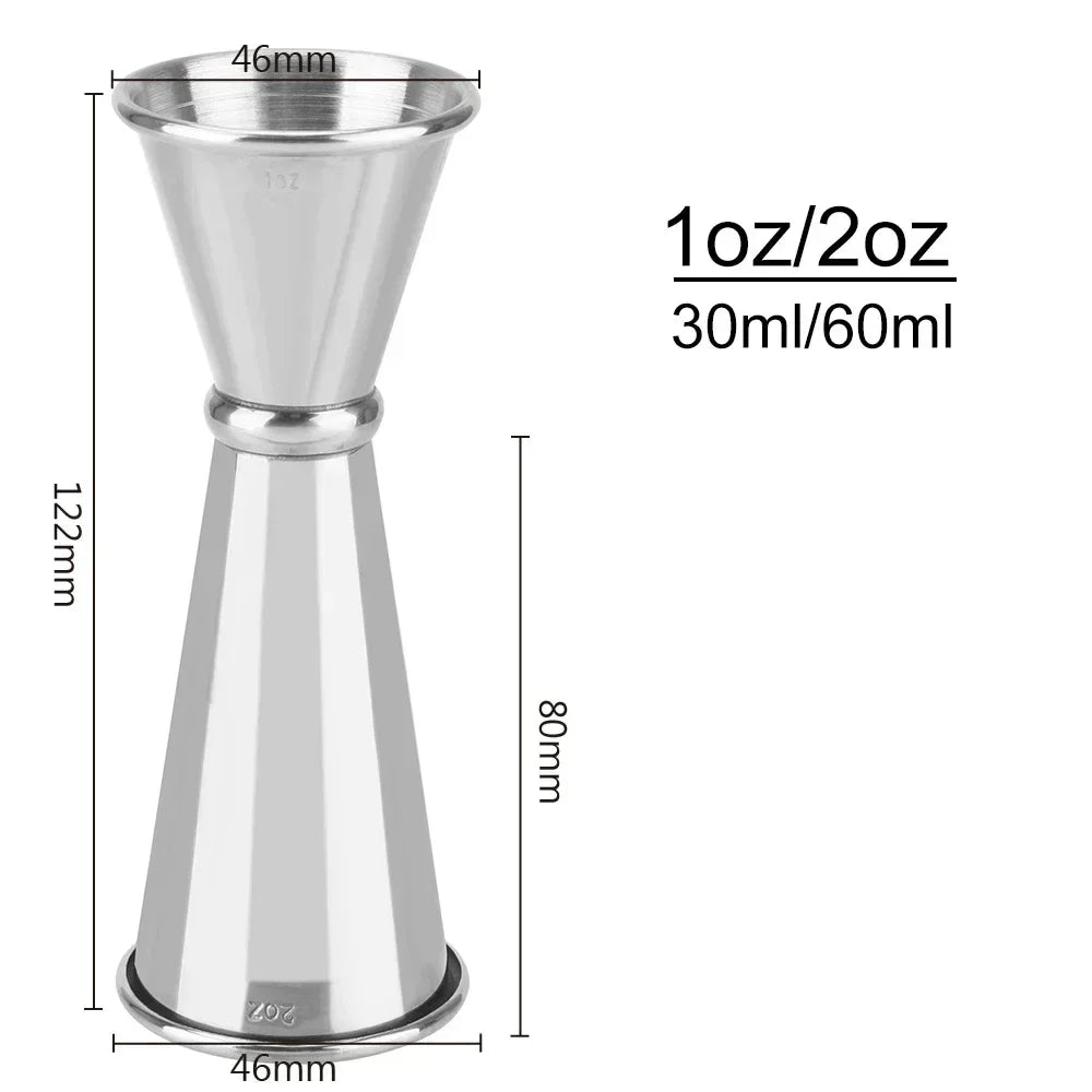 Dual-Sided Cocktail Measuring Jigger