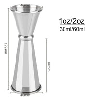 Dual-Sided Cocktail Measuring Jigger