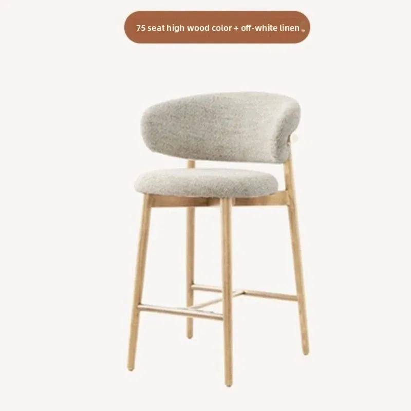 Cushioned Nordic Bar Chair