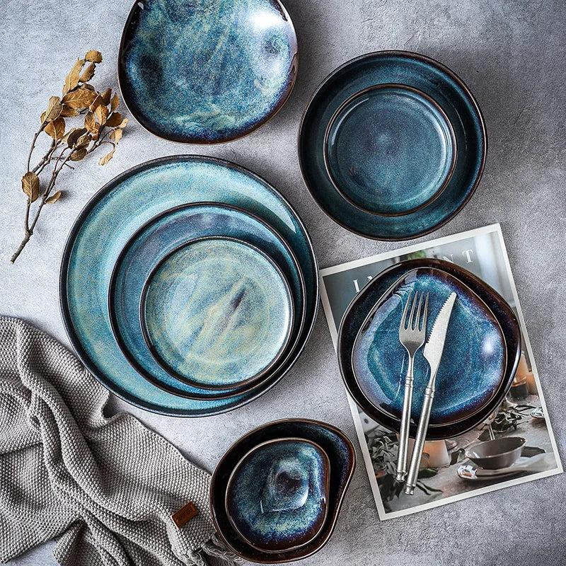Glazed Porcelain Bowl Set