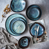 Glazed Porcelain Bowl Set