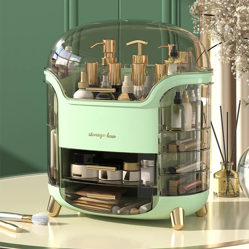 Dustproof Desktop Cosmetic Organizer