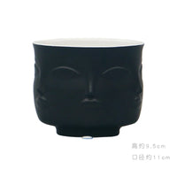 Nordic Face Ceramic Vase
