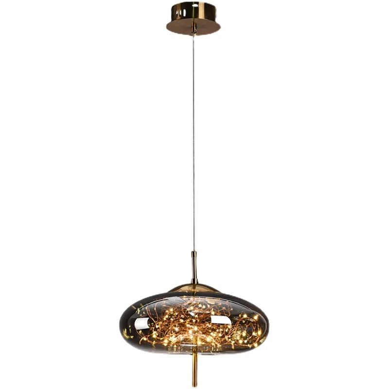 Starlight Glass Bedside Pendant