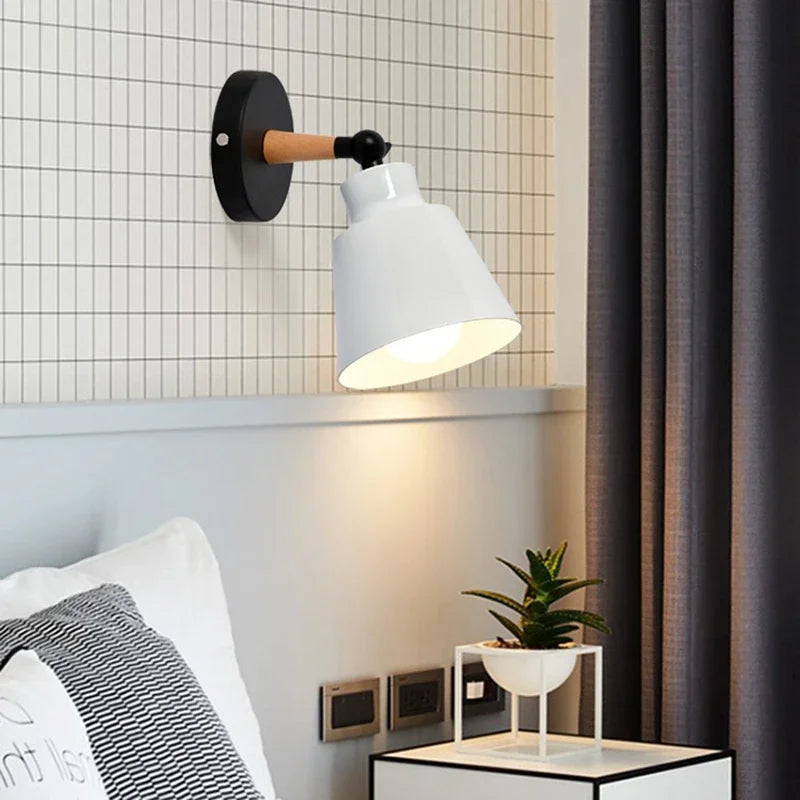 Macaron Wood Wall Lamp
