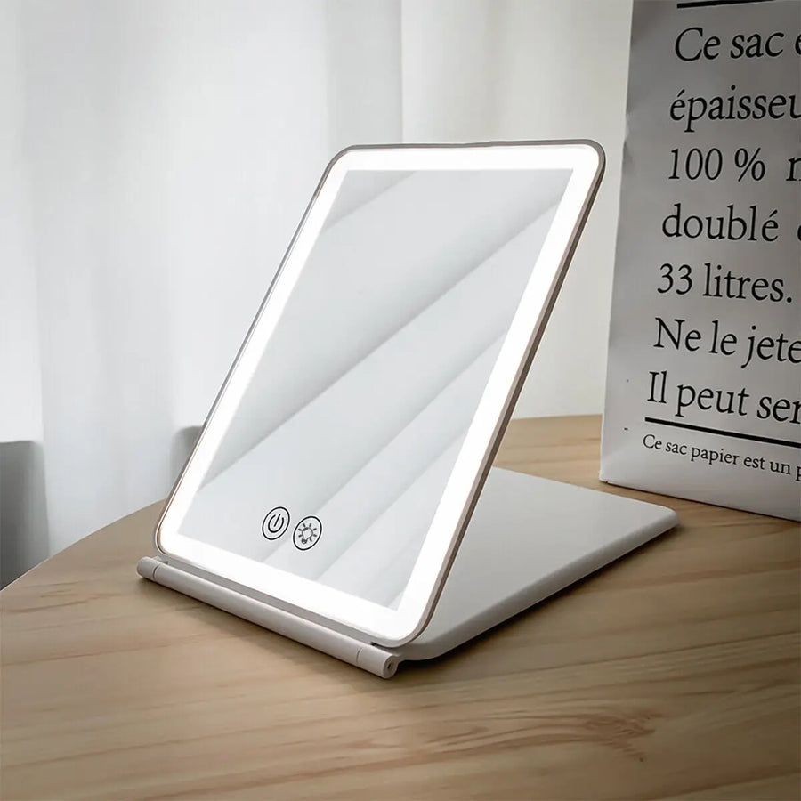 Rechargeable Tri Fold Mirror