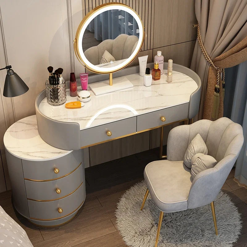 Vanity Table With Stool