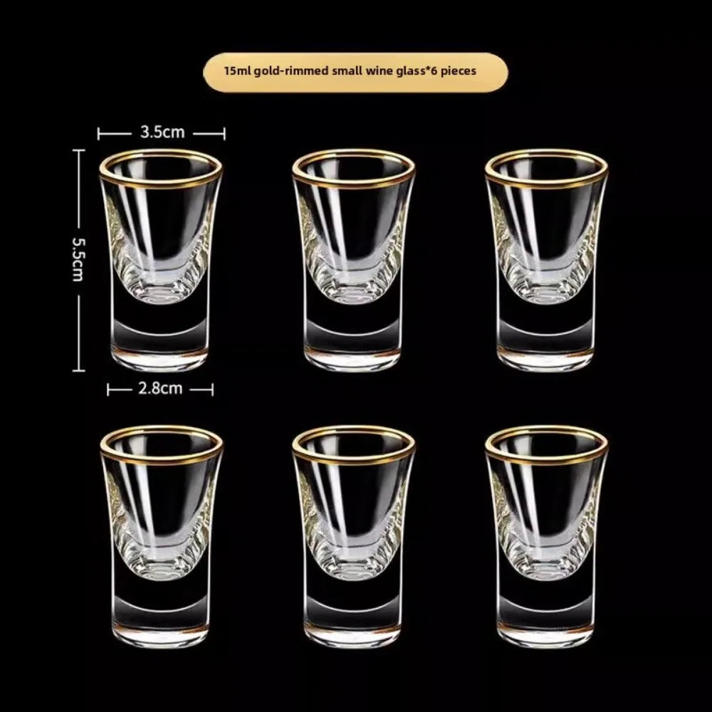 Gold Foil Mini Shot Set