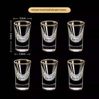 Gold Foil Mini Shot Set