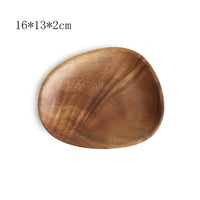 Irregular Solid Wood Serving Tray